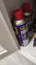 WD-40除锈剂 机械防锈润滑剂 除湿消除异响 工业机械链条齿轮润滑养护 型号：86350 350ml 2瓶 实拍图