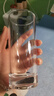 青苹果耐热无铅水晶玻璃水杯295ml6只 玻璃杯牛奶杯绿茶杯多功能杯套装 实拍图