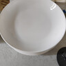 洁雅杰陶瓷盘家用白瓷盘子8英寸中式釉下彩餐盘菜盘汤盘微波炉可用6只装 实拍图
