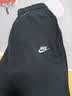 耐克（NIKE）男运动裤 春秋针织束脚休闲裤 时尚百搭 BV2680-010 黑 XL 实拍图