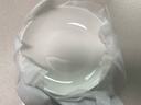 洁雅杰陶瓷盘家用骨瓷盘8英寸深盘 20.3厘米口径盛菜汤盘子 45%骨粉含量 实拍图