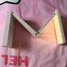 博朗尔台灯学习护眼专用床头阅读灯学生读写充电小台灯宿舍便携折叠台灯 实拍图