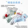 浪莎儿童袜子男童棉质网眼春夏薄款透气宝宝中大童中筒短袜 实拍图