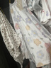 夏季婴儿衣服纯棉短袖连体衣女男宝宝哈衣爬爬服0-2岁婴幼儿服饰 紫色花朵 73cm 实拍图