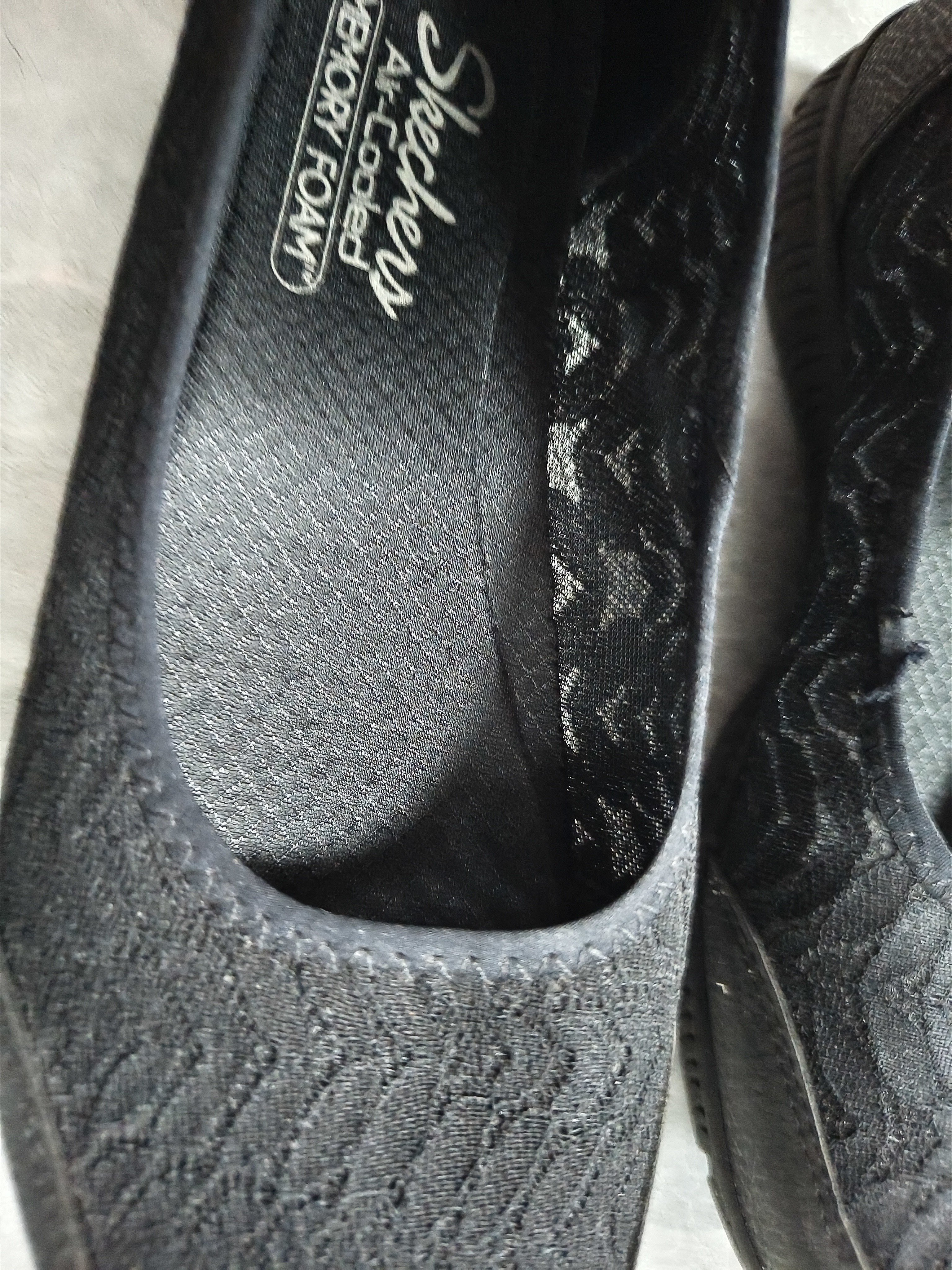 斯凯奇（Skechers）透气浅口单鞋舒适百搭通勤平底鞋一脚蹬休闲鞋工作鞋 实拍图