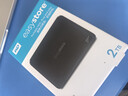 西部数据（WD）移动硬盘2TB USB3.0 easystore系列 2.5英寸 机械硬盘 笔记本电脑外接 外置备份 大容量家庭存储 实拍图