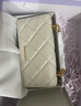 CHARLES&KEITH质感菱格链条小方钱包女包包女包生日礼物送女友CK6-10680924 Cream奶白色 XS 实拍图