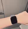 Apple/苹果 Watch S11 智能手表GPS款42毫米银色铝金属表壳雾紫色运动型表带S/M MEUT4CH/B情人节 实拍图