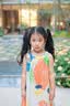 MQDMINI童装女童裙子夏季儿童吊带裙小孩无袖公主裙挂脖吊带裙多彩蜡笔 实拍图