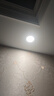 雷士（NVC）LED筒灯客厅卧室过道嵌入式二级能效全铝漆白9瓦暖白开孔95-100mm 实拍图