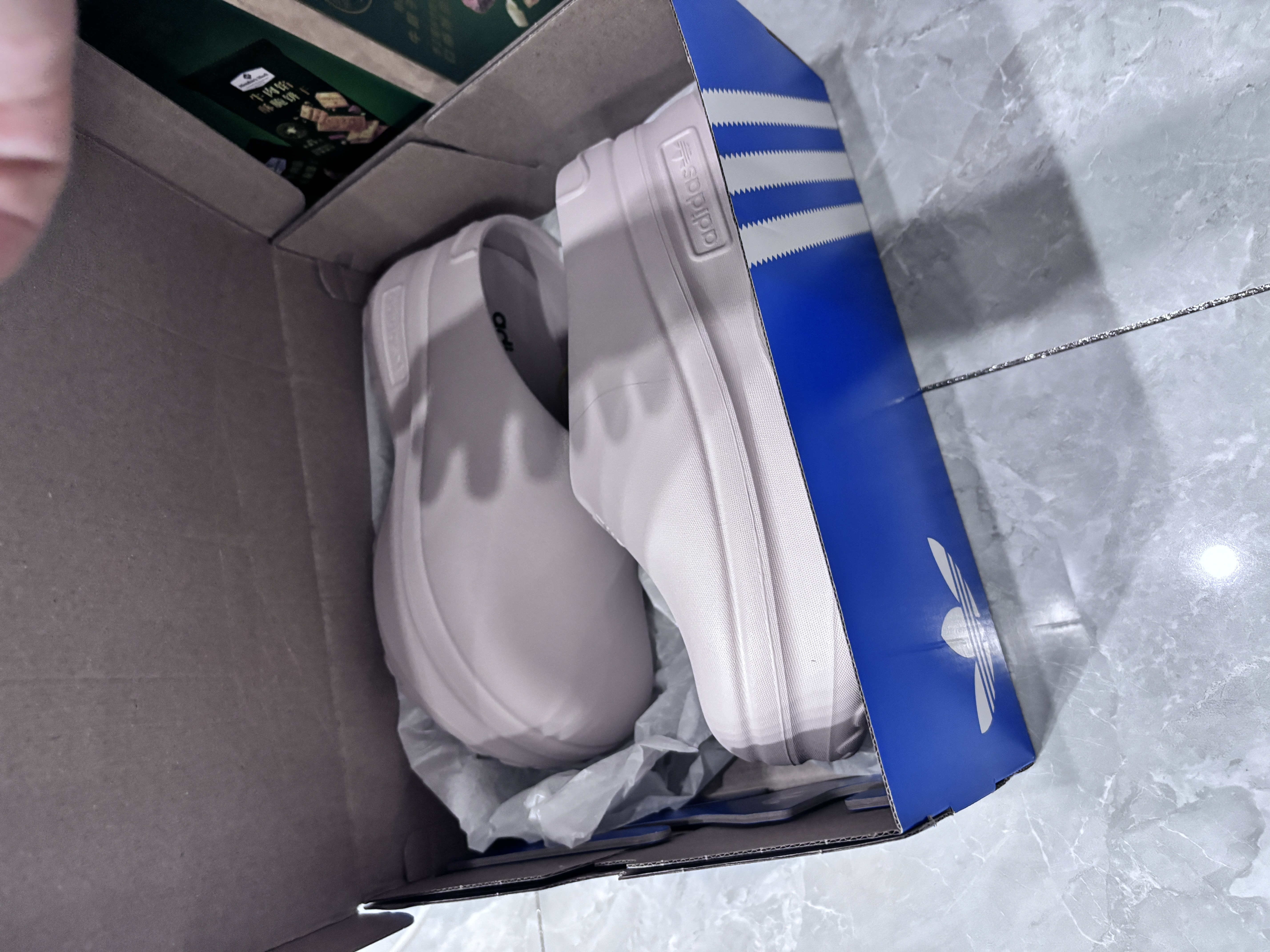 阿迪达斯（Adidas）三叶草  ADIFOM STAN MULE W 男女拖鞋 IE7052 38码 实拍图
