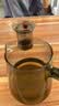 暮云侧把茶壶加厚玻璃茶杯茶具套装礼物泡茶壶耐高温家用大容量 600ml单壶【烟灰款】 实拍图