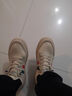 一脚蹬男鞋夏季透气薄款针织网布鞋男士夏天帆布休闲板鞋防滑软底 米色 42 实拍图