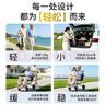 京巧铝合金轮椅小型轻便折叠老人手推车专用出行便携式轮椅旅行代步车 实拍图