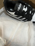 adidas ENTRAP美式校园风运动少年感复古篮球风板鞋男女阿迪达斯 白色/黑色   36.5 实拍图