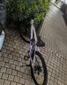 京东京造 XC350山地自行车铝合金禧玛诺21速油压碟刹成年人学生17寸时空银 实拍图