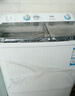 海尔（Haier）半自动双桶双缸洗衣机 12KG大容量  强力去污洗大件 一级能效家电国家补贴以旧换新 XPB120-81D2 实拍图