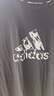 阿迪达斯（adidas）短袖t恤男士夏季跑步健身运动衣快干衣透气男装T恤  黑白 S 实拍图
