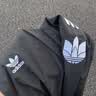 adidas通勤百搭经典休闲运动连帽夹克外套男女春夏阿迪达斯三叶草 黑色   2XL 实拍图