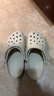 卡骆驰（CROCS）檀健次同款经典洞洞鞋轻便百搭女沙滩鞋包头拖鞋男鞋|10001 骨白色-2Y2(含智必星) 39 (240mm) 实拍图