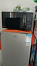美的（Midea）微波炉烤箱一体机 小型家用平板易洁烧烤智能解冻20升微波炉  光波加热 钻石背板（M1-L201B） 实拍图