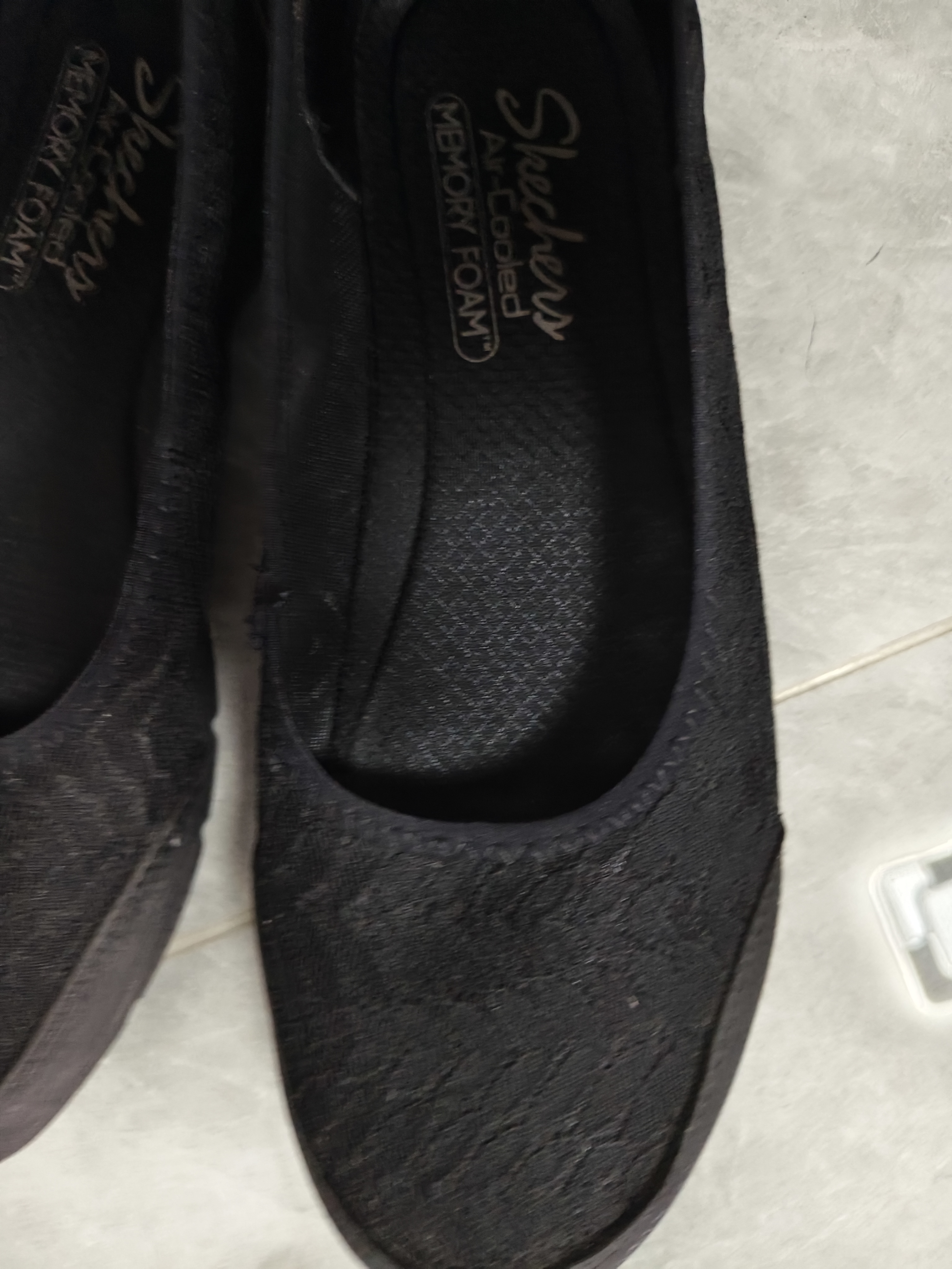 斯凯奇（Skechers）透气浅口单鞋舒适百搭通勤平底鞋一脚蹬休闲鞋工作鞋 实拍图