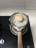 卡罗特麦饭石小奶锅宝宝辅食锅婴儿煎煮一体锅不粘钛锅家用汤泡面锅16cm 实拍图