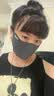 李宁（LI-NING）防晒口罩面罩男女士冰丝防紫外线立体遮阳口罩跑步骑车透气护眼角 实拍图