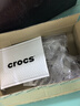 卡骆驰（CROCS）檀健次同款经典泡芙洞洞鞋百舒适男沙滩鞋女鞋休闲鞋|207521 黑色-001(含智必星) 37 (230mm) 38 实拍图