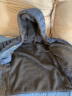 Gap男女童冬季款两面穿仿羊羔绒446031外套棉服儿童装 深灰色 150cm(XL) 实拍图