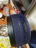 美的（Midea）【变频轻音】空气循环扇家用遥控电风扇四季净化扇轻音落地扇99%抑菌桌面小风扇大风力风扇GDG24ZR 实拍图