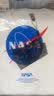 NASA MARVEL短袖T恤男士夏季圆领休闲宽松双色拼接上衣打底衫 白黄色 XL 实拍图