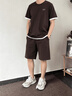 浪莎睡衣男100%棉男士纯棉家居服夏季短款短袖短裤假两件可外穿套装 实拍图