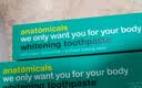 ANATOMICALS WE ONLY WANT YOU FOR YOUR BODY安娜小绿管牙膏小苏打牙膏130g*6支 美白去黄去牙渍英国进口牙膏 实拍图