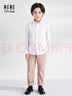 杉杉男童衬衫长袖儿童白色衬衣女大童春夏小学生校服演出服 白色 140 实拍图