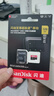 闪迪（SanDisk）128GB TF（MicroSD）内存卡A2 4K V30 U3 C10 至尊超极速移动存储卡 读速200MB/s 写速90MB/s 实拍图