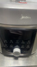 美的（Midea）【价保618】小飞侠电压力锅有钛0氟0涂层双胆高压锅5L全自动智能预约4-6人多功能一体饭煲E5825N 实拍图