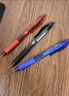 派通（Pentel ）BLN105按动黑色中性笔高颜值0.5mm签字笔商务学生速干水笔水性笔文具  3黑1红1蓝5支装 实拍图