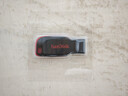 闪迪（SanDisk）32GB USB2.0 U盘 CZ50酷刃 黑红色 小巧便携 时尚设计 安全加密软件 实拍图