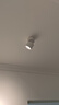 雷士（NVC）LED射灯客厅可折叠旋转免开孔明装天花灯全光谱护眼铝材7瓦暖白光 实拍图