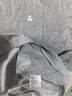 杰克·琼斯（JACK&JONES）26年男装四季打底T恤男士凉感透气多色情侣款短袖t恤水洗不易走形 花灰色G41 2XL 190 实拍图