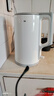 美的（Midea）烧水壶电热水壶304食品级不锈钢无缝内胆双层防烫1.7L大容量1800W智能断电SHJ1721【价保618】 实拍图