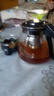 一壶四杯茶壶套装 大容量玻璃茶杯带滤网耐高温水壶茶具无底座 1000ML一壶+四杯套装 1件 实拍图