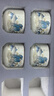 瓷牌茗茶具（cipaiming teaset）汝窑自动茶具套装家用懒人泡茶神器办公室会客功夫茶杯茶壶整套 米黄锦绣江山自动6杯礼盒 8件 实拍图