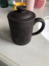 金镶玉 宜兴紫砂杯原矿紫泥大容量水杯子茶具办公杯泡茶杯±450ml 实拍图