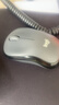 罗技（Logitech）M220 轻音鼠标 无线鼠标 办公鼠标 对称鼠标 带无线微型接收器 灰黑色 实拍图