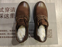 金利来（Goldlion）【春夏焕新】男鞋工装复古皮鞋舒适系带休闲鞋54623015540A棕41 实拍图