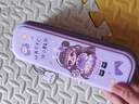 咔巴熊（Kabaxiong）咔巴熊文具盒笔袋 小学生双层减负笔袋 魔法妮妮 考试必备 课桌减负神器 送可爱挂件 紫色 女孩 高颜值 实拍图