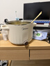 美的（Midea）电煮锅 0涂层不锈钢 宿舍小电锅 多功能家用宿舍泡面小火锅 2.6L蒸煮一体电热锅 XZC2066G 配蒸笼 实拍图