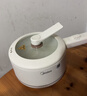 美的（Midea）电煮锅 小电锅 电蒸锅 宿舍小锅多功能锅辅食锅 1.6L学生寝室一体泡面小火锅电煮锅XZE2017 配蒸笼 实拍图
